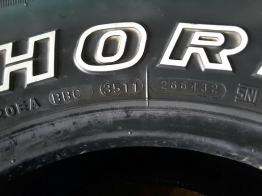 Maxxis Bighorn 265/75/16 ปลายปี11 สภาพดี 1ชุด