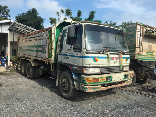 **825,000 บ.ต่อรอง/// 10ล้อ2เพลาดั้ม HINO FM3M-240HP สิงห์ไฮเทค เครื่อง+เกียร์ เดิม ช่วงล่างเดิม คัสซีสวย หัวดี ภายในดี ครบ พาเวอร์/ทริฟฟี่/แอร์/สโลว/ระบบลาก กระบะดั้มเนียม ซุ่นชัย ยาง10เส้น สภาพ65\% ตามสภาพ เล่มฯ ครบ **ขาย HINO FM3M-240HP 10ล้อ2เพลาดั้มเน