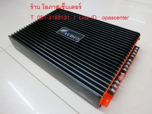 ลดราคา-เพาเวอร์แอมป์ M Audio 4 ch. M-4600 1500 Watts. Mosfet Class AB ของใหม่ ลดราคา-เพาเวอร์แอมป์ M Audio 4 ch. M-4600 1500 Watts. Mosfet Class AB ของใหม่