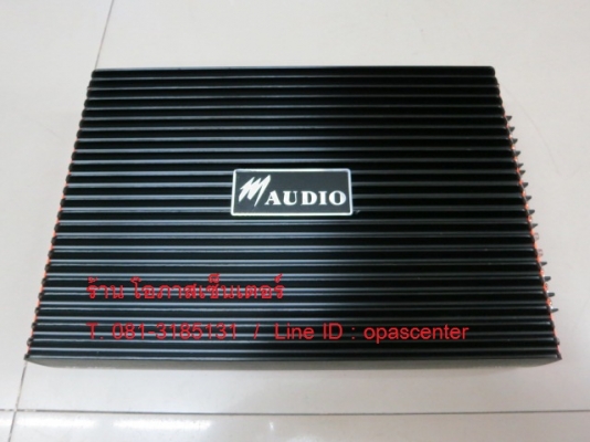ลดราคา-เพาเวอร์แอมป์ M Audio 4 ch. M-4600 1500 Watts. Mosfet Class AB ของใหม่ ลดราคา-เพาเวอร์แอมป์ M Audio 4 ch. M-4600 1500 Watts. Mosfet Class AB ของใหม่