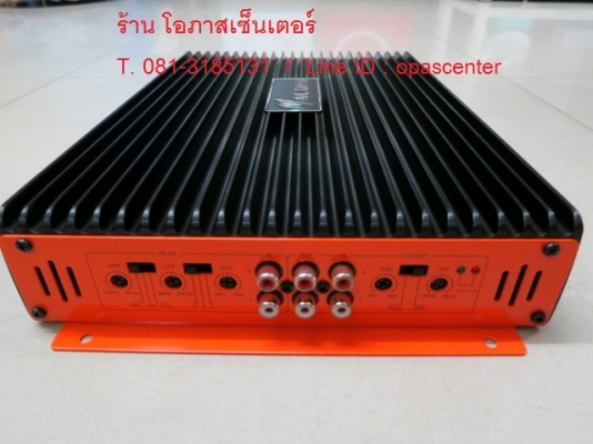 ลดราคา-เพาเวอร์แอมป์ M Audio 4 ch. M-4600 1500 Watts. Mosfet Class AB ของใหม่
