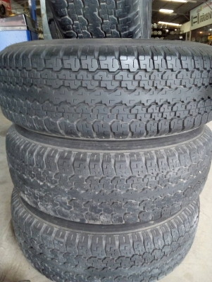 แม๊ก ALL NEW 245/70R16 BRIDGESTONE DUELER ชุด 4 ล้อ tel.081-427-3941