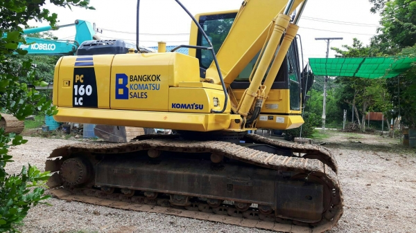 KOMATSU PC 160LC ใช้งาๅ11000ช.ม เอกสารอินวอยซ์