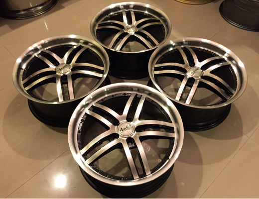 ล้อแนว VIP ขอบ18 สภาพสวย ไม่มีซ่อม ราคาไม่แพง