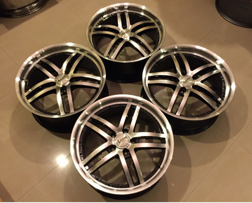 ล้อแนว VIP ขอบ18 สภาพสวย ไม่มีซ่อม ราคาไม่แพง