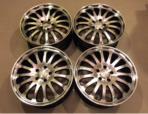 ล้อ LINEA ขอบ18 สภาพสวย ไม่มีซ่อม ราคาไม่แพง