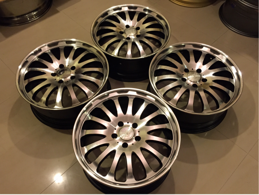 ล้อ LINEA ขอบ18 สภาพสวย ไม่มีซ่อม ราคาไม่แพง