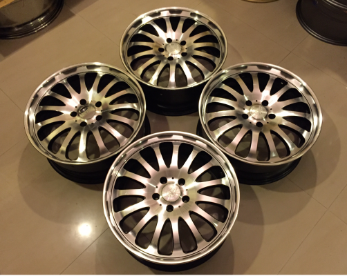 ล้อ LINEA ขอบ18 สภาพสวย ไม่มีซ่อม ราคาไม่แพง