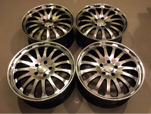 ล้อ LINEA ขอบ18 สภาพสวย ไม่มีซ่อม ราคาไม่แพง