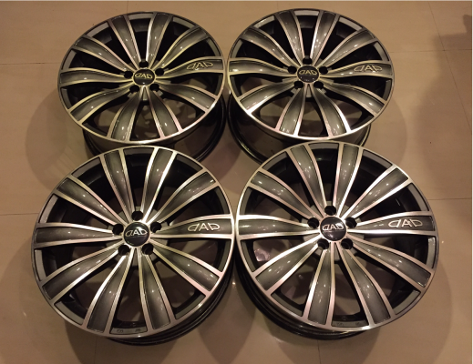 ล้อ DAD ขอบ18 สภาพสวย ไม่มีซ่อม ราคาไม่แพง