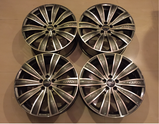 ล้อ DAD ขอบ18 สภาพสวย ไม่มีซ่อม ราคาไม่แพง