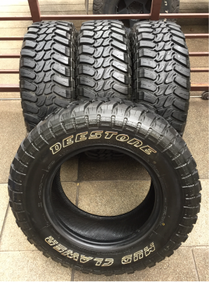 ยาง Mud Deestone 265 70 17 ปลายปี15 ดอกเต็ม ไม่มีปะ ราคาไม่แพง