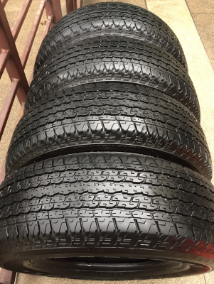 ยาง Bridgestone 245 70 16 ปี16 ดอกเต็ม ไม่มีปะ ราคาไม่แพง ยาง Bridgestone 245 70 16 ปี16 ดอกเต็ม ไม่มีปะ ราคาไม่แพง