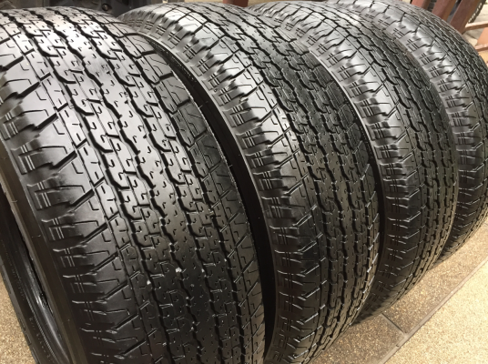 ยาง Bridgestone 245 70 16 ปี16 ดอกเต็ม ไม่มีปะ ราคาไม่แพง ยาง Bridgestone 245 70 16 ปี16 ดอกเต็ม ไม่มีปะ ราคาไม่แพง