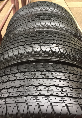 ยาง Bridgestone 245 70 16 ปี16 ดอกเต็ม ไม่มีปะ ราคาไม่แพง ยาง Bridgestone 245 70 16 ปี16 ดอกเต็ม ไม่มีปะ ราคาไม่แพง