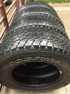 ยาง All Goodyear 245 75 17 ปลายปี12 พร้อมใช้งาน ไม่มีปะ ราคาไม่แพง ยาง All Goodyear 245 75 17 ปลายปี12 พร้อมใช้งาน ไม่มีปะ ราคาไม่แพง