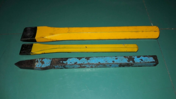 ขายเหล็กสกัดชุด3ด้าม SILBOW MADE IN ENGLAND.เก่าเก็บ