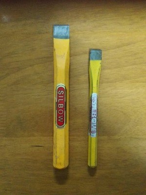 ขายเหล็กสกัดชุด3ด้าม SILBOW MADE IN ENGLAND.เก่าเก็บ