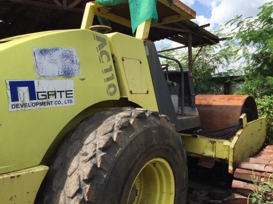 ขาย 750,00 รถบด AMMANN-AC110 สั่นสะเทือน 2 เพลา เครื่องดี ปั้มสั่นแรง เอวแน่น เอกสารใบแจ้งจำหน่าย รถพร้อมใช้  090-772-3710 090-772-3708