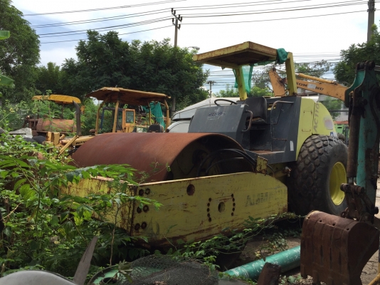 ขาย 750,00 รถบด AMMANN-AC110 สั่นสะเทือน 2 เพลา เครื่องดี ปั้มสั่นแรง เอวแน่น เอกสารใบแจ้งจำหน่าย รถพร้อมใช้  090-772-3710 090-772-3708