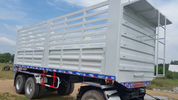 ขายรถพ่วงดัมพ์ Isuzu เครื่อง 360 แรง ปี 52 กระบะดัมพ์ต่อใหม่ ยางดี พร้อมใช้งาน ทะเบียนพร้อม ขายรถพ่วงดัมพ์ Isuzu เครื่อง 360 แรง ปี 52 กระบะดัมพ์ต่อใหม่ ยางดี พร้อมใช้งาน ทะเบียนพร้อม