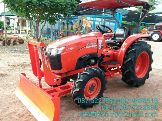 ปัญญาแทรคเตอร์..จัดมาให้ครับ ด่วน!!!คูโบต้า L3608SPใบมีดคานล่าง เล่มทะเบียนพร้อม สภาพพร้อมใช้ ส่ง จ.มุกดาหาร