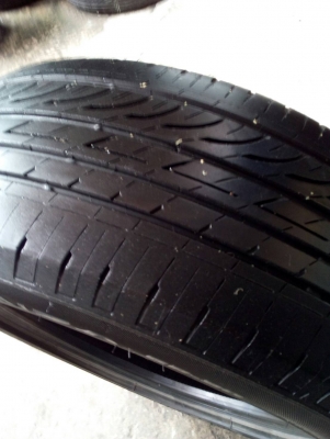 215/55R17 BRIDGESTONE TURANZA GR-90 ปี13  ชุด 4 เส้น tel. 081-427-3941
