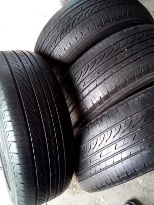 215/55R17 BRIDGESTONE TURANZA GR-90 ปี13  ชุด 4 เส้น tel. 081-427-3941