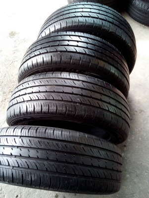 195/55R15  GOODYEAR DUNLOP SP TOURING ปี14 ชุด 4 เส้น tel. 081-427-3941