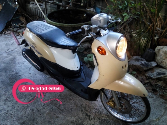 FINO ปี 50 ภาษีไม่ขาด เครื่องใช้งานปกติ ภายนอกตามสภาพ เล่มทะเบียนครบ