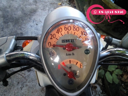 FINO ปี 50 ภาษีไม่ขาด เครื่องใช้งานปกติ ภายนอกตามสภาพ เล่มทะเบียนครบ