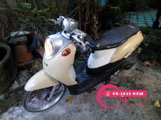 FINO ปี 50 ภาษีไม่ขาด เครื่องใช้งานปกติ ภายนอกตามสภาพ เล่มทะเบียนครบ
