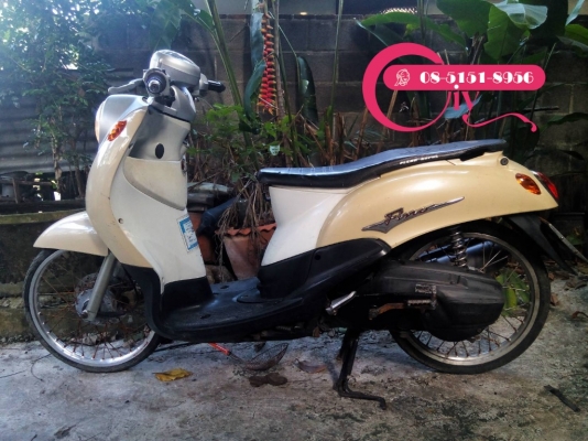 FINO ปี 50 ภาษีไม่ขาด เครื่องใช้งานปกติ ภายนอกตามสภาพ เล่มทะเบียนครบ