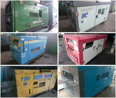 #Compressor - เครื่องปั๊มลม มือสอง นำเข้า มีหลายขนาดให้เลือกนะค่ะ