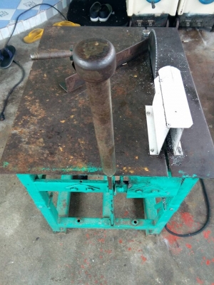 ขายเเท่นตัดอลูมิเนียมมือสองพร้อมใช้