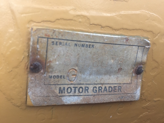 รถเกรดCAT12G ..61m6078 เล่มทะเบียนพร้อม รถสภาพดีใช้ได้ พร้อมใช้