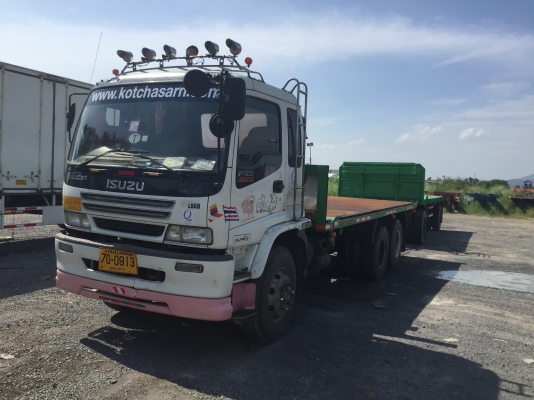ขายรถ10ล้อแม่ลูก 320 ปี2550isuzuสภาพบางเดิมทั้งคันแยกหัวหางก็ได้ครับ ขายรถ10ล้อแม่ลูก 320 ปี2550isuzuสภาพบางเดิมทั้งคันแยกหัวหางก็ได้ครับ