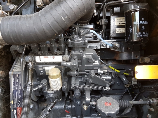 มาใหม่ !! ขายรถตักล้อยาง WA100-5 ยี่ห้อ KOMATSU นำเข้าจากญี่ปุ่นแท้ 100\% สภาพสวย ไม่เคยใช้งานในไทย