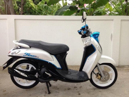New Yamaha Fino125i Deluxe ตัวท็อป ล้อแม็ก รถ 3 เดือน ไร้ตำหนิ สภาพป้ายแดง
