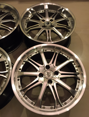 ล้อลาย W-WORK SC4 ขอบ17 สภาพสวย ราคาไม่แพง