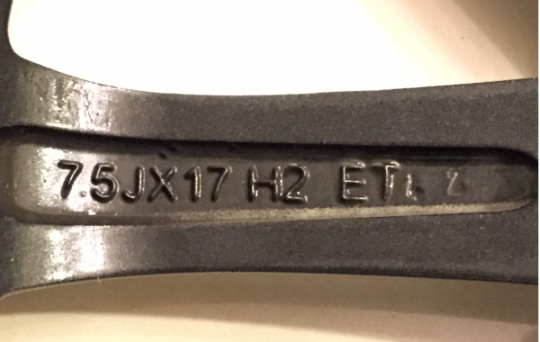 ล้อลาย W-WORK SC4 ขอบ17 สภาพสวย ราคาไม่แพง