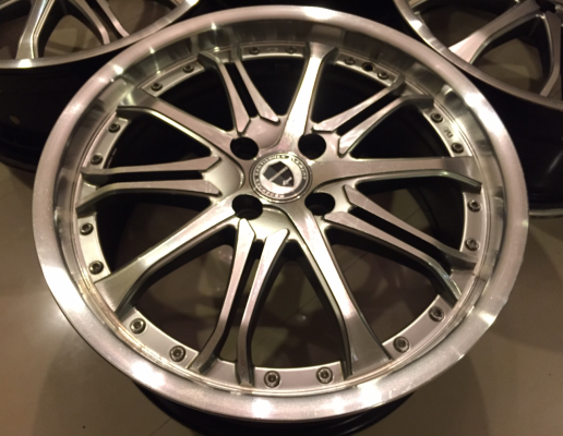 ล้อลาย W-WORK SC4 ขอบ17 สภาพสวย ราคาไม่แพง