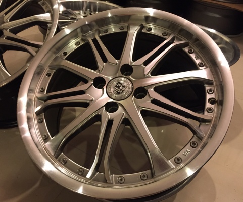 ล้อลาย W-WORK SC4 ขอบ17 สภาพสวย ราคาไม่แพง