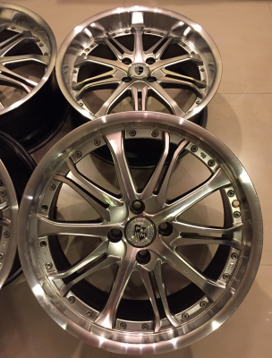 ล้อลาย W-WORK SC4 ขอบ17 สภาพสวย ราคาไม่แพง