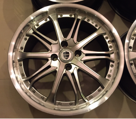 ล้อลาย W-WORK SC4 ขอบ17 สภาพสวย ราคาไม่แพง