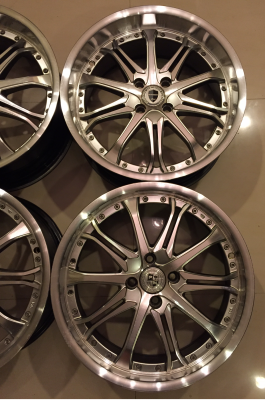 ล้อลาย W-WORK SC4 ขอบ17 สภาพสวย ราคาไม่แพง