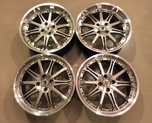 ล้อลาย W-WORK SC4 ขอบ17 สภาพสวย ราคาไม่แพง