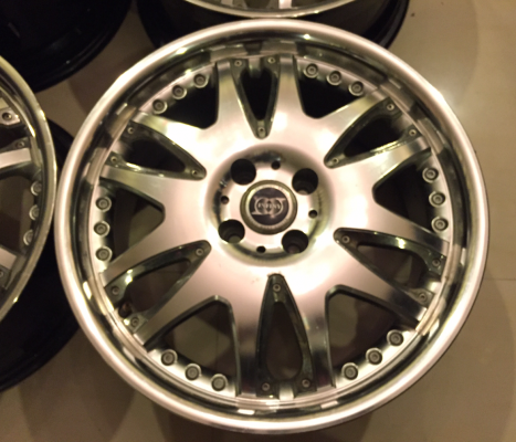 ล้อลาย CLUB LINEA L566 ขอบ17 สภาพสวย ไม่มีซ่อม ราคาไม่แพง