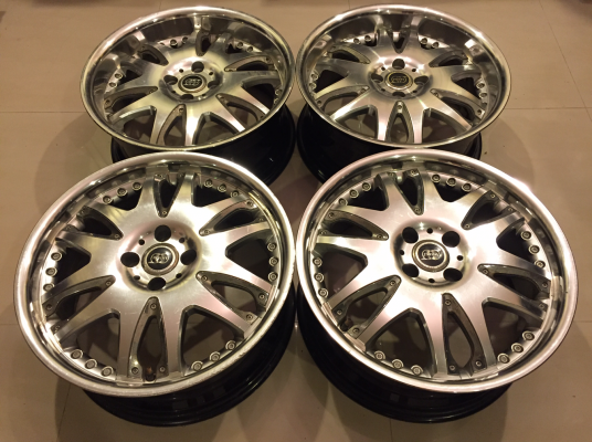 ล้อลาย CLUB LINEA L566 ขอบ17 สภาพสวย ไม่มีซ่อม ราคาไม่แพง