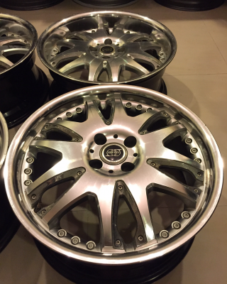 ล้อลาย CLUB LINEA L566 ขอบ17 สภาพสวย ไม่มีซ่อม ราคาไม่แพง